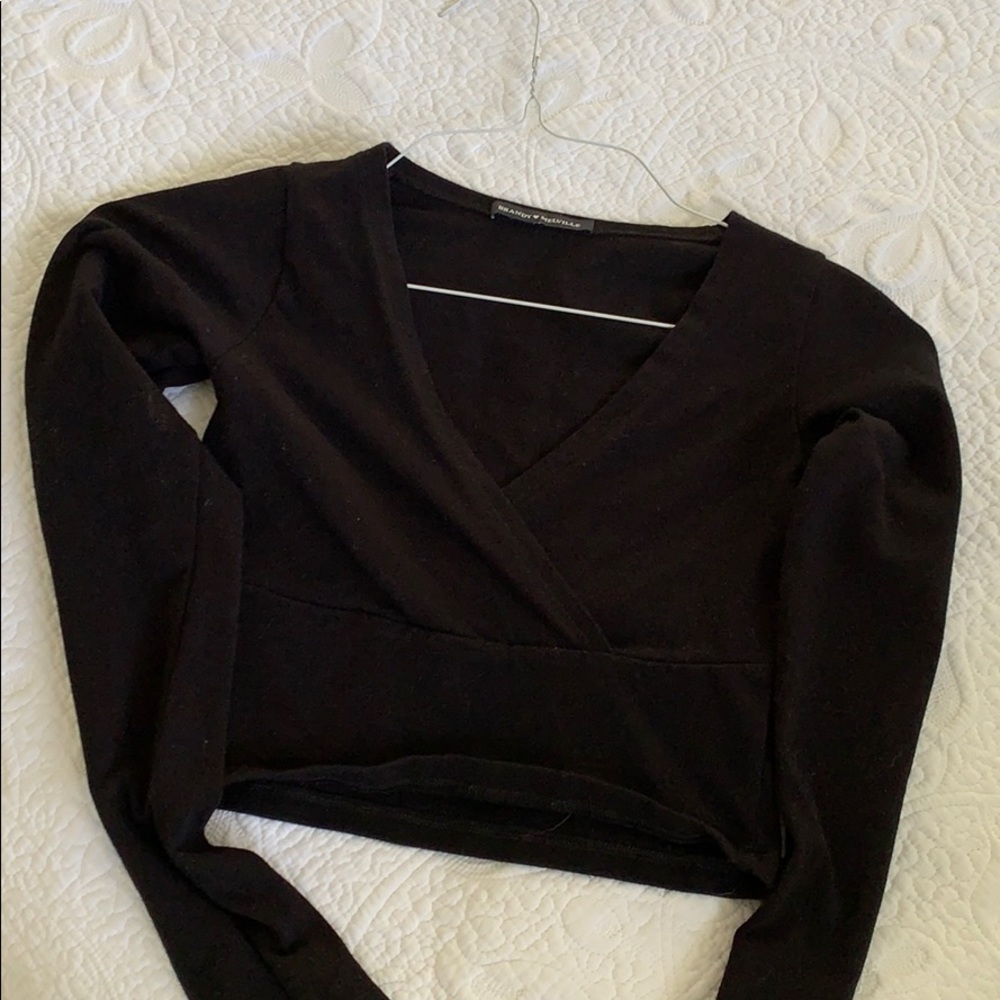 Brand Melville Black Crop Top